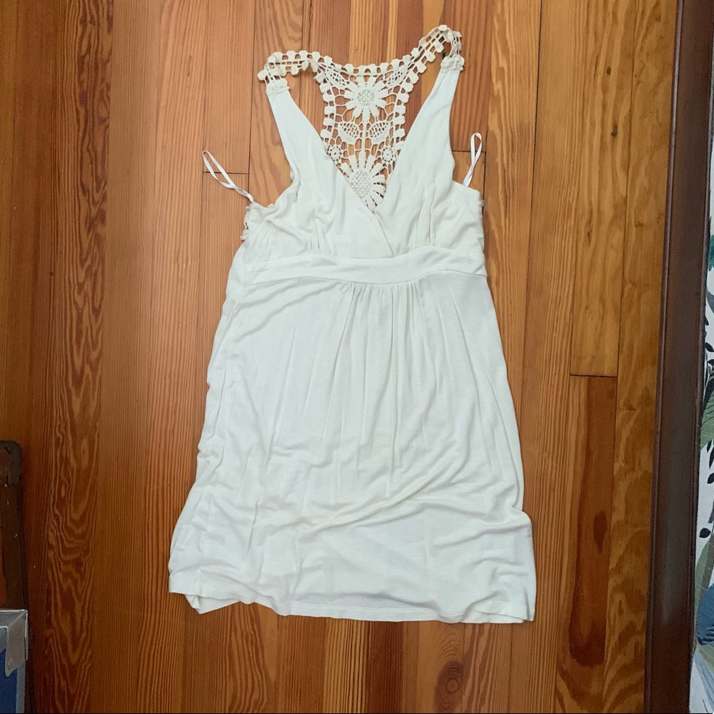 White dress